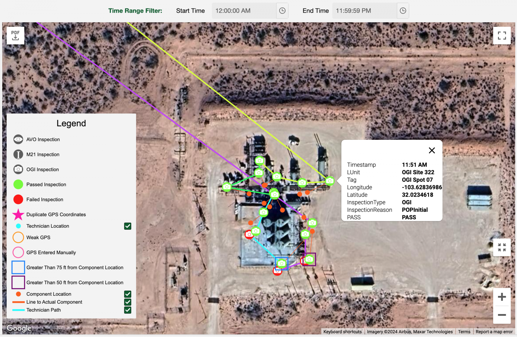 Scout Map example